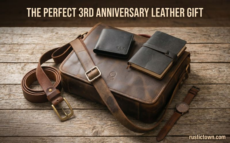 3rd Anniversary Leather Gift