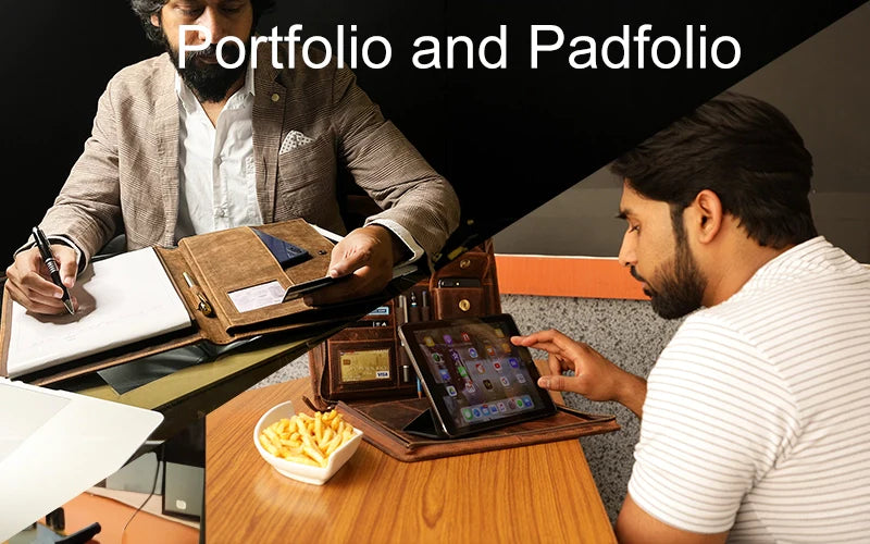 Leather Padfolio vs Portfolio: Which One is for You?