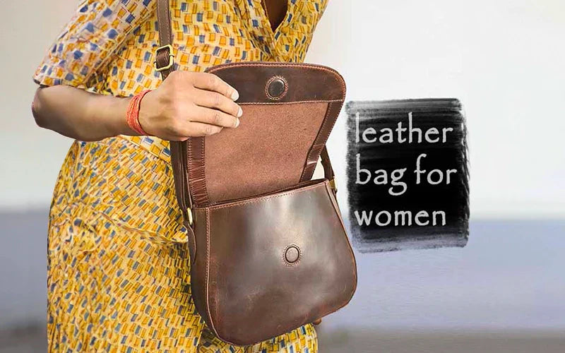 Experiencing Elegance and Convenience with Rustic Town's Leather Crossbody Wallet Purse