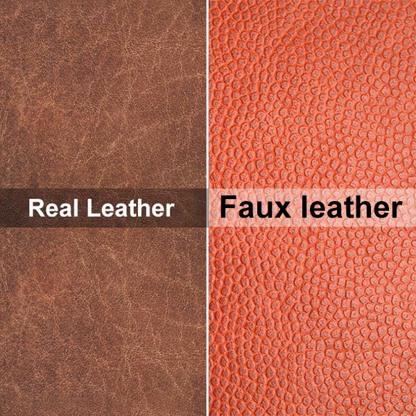 Difference between real leather and faux leather: Top 4 easy tests! –  Rustic Town