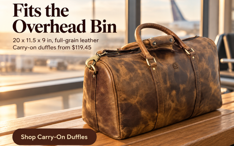 Leather Duffle Bags