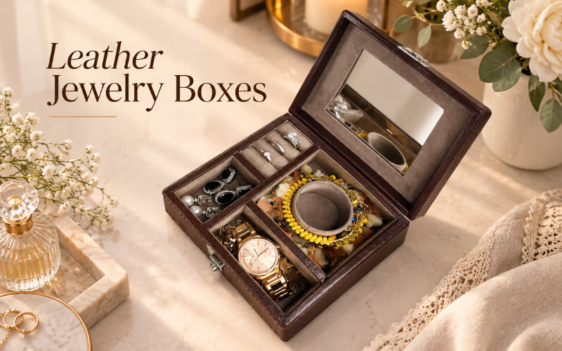 Leather Jewelry Box