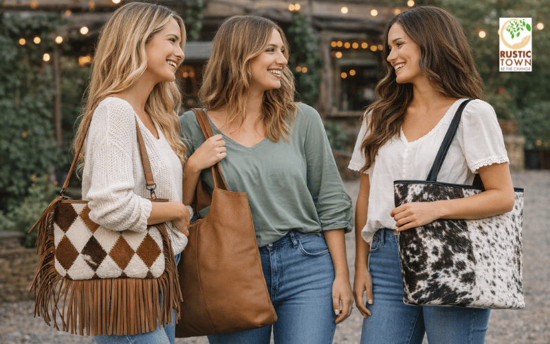 Leather Tote Bag for Women