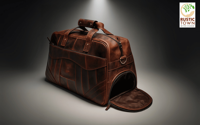Leather Duffle Bag