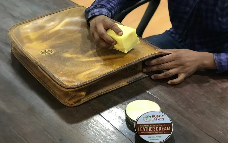 How can leather be cared for and maintained to ensure its longevity?