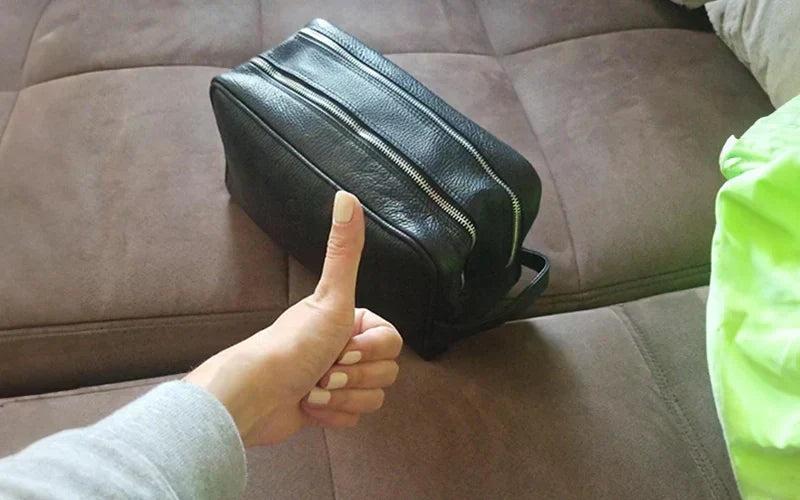 Grumpy Old Man Raves about Rustic Town Toiletry Bag: The Ultimate Cosmetic Makeup Kit