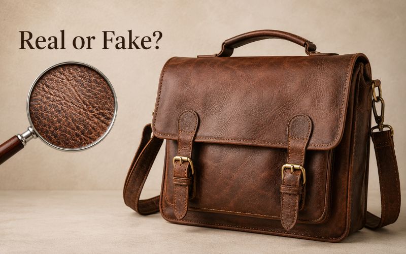 Rustic Town Real Leather