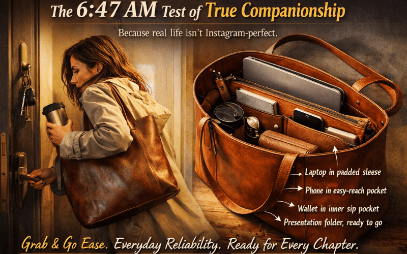 Valentines Day Leather Tote Bags