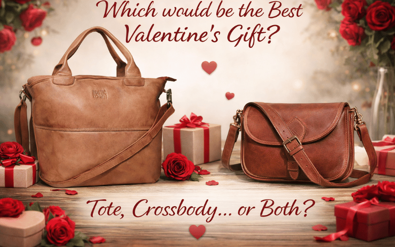 Leather Crossbody And Tote Gifts