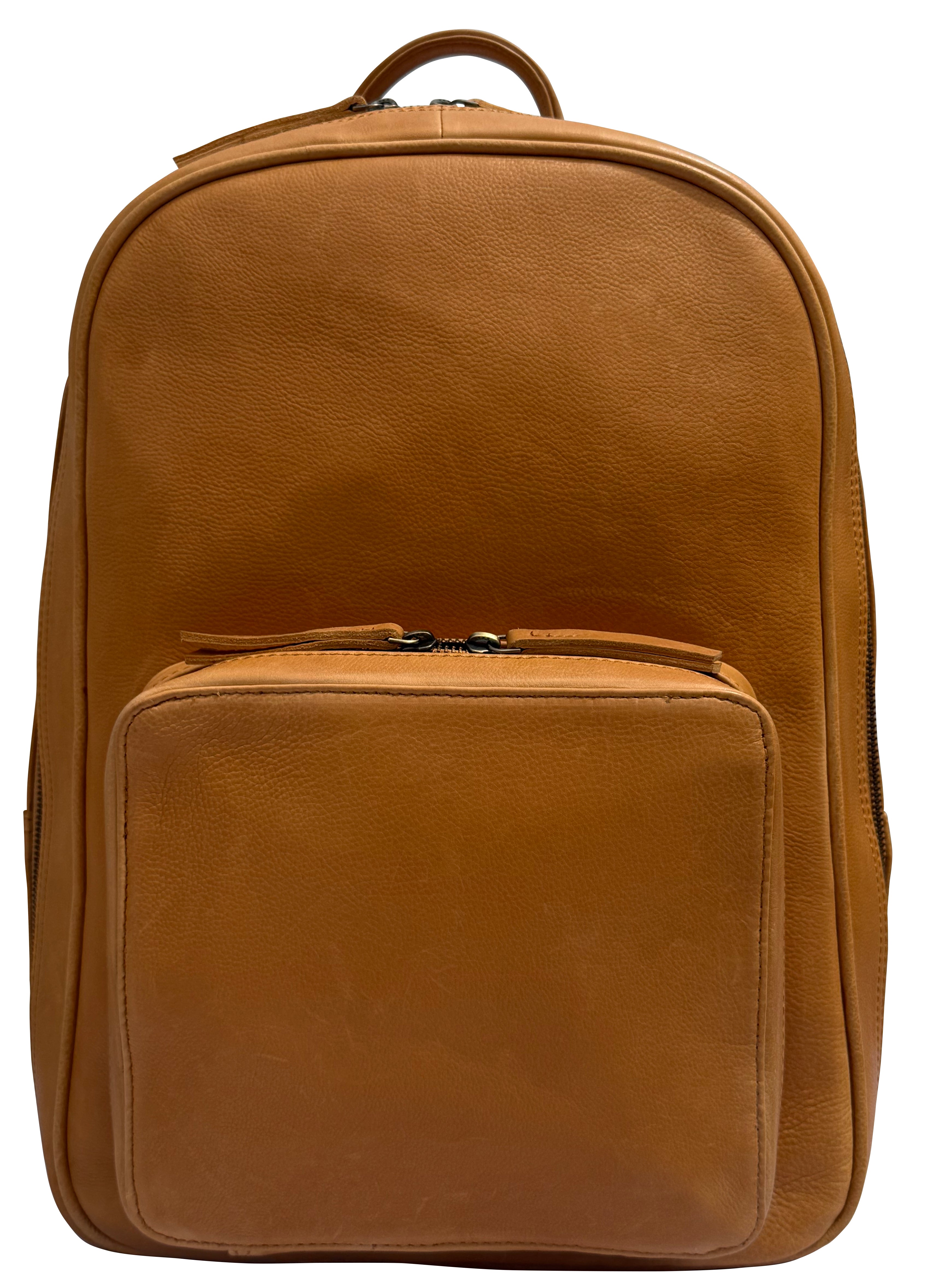 Leather Laptop Backpack | Travel Commuter Rucksack