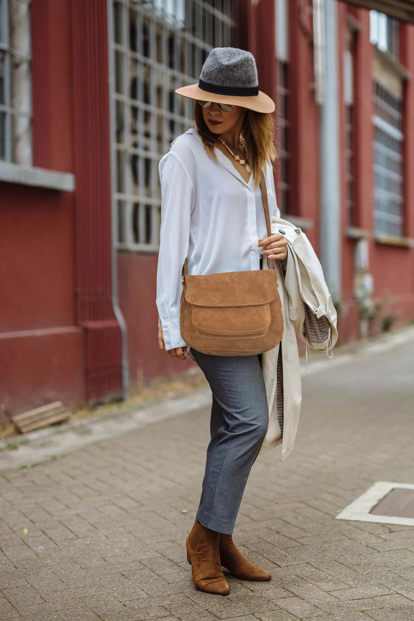 womens leather crossbody bags