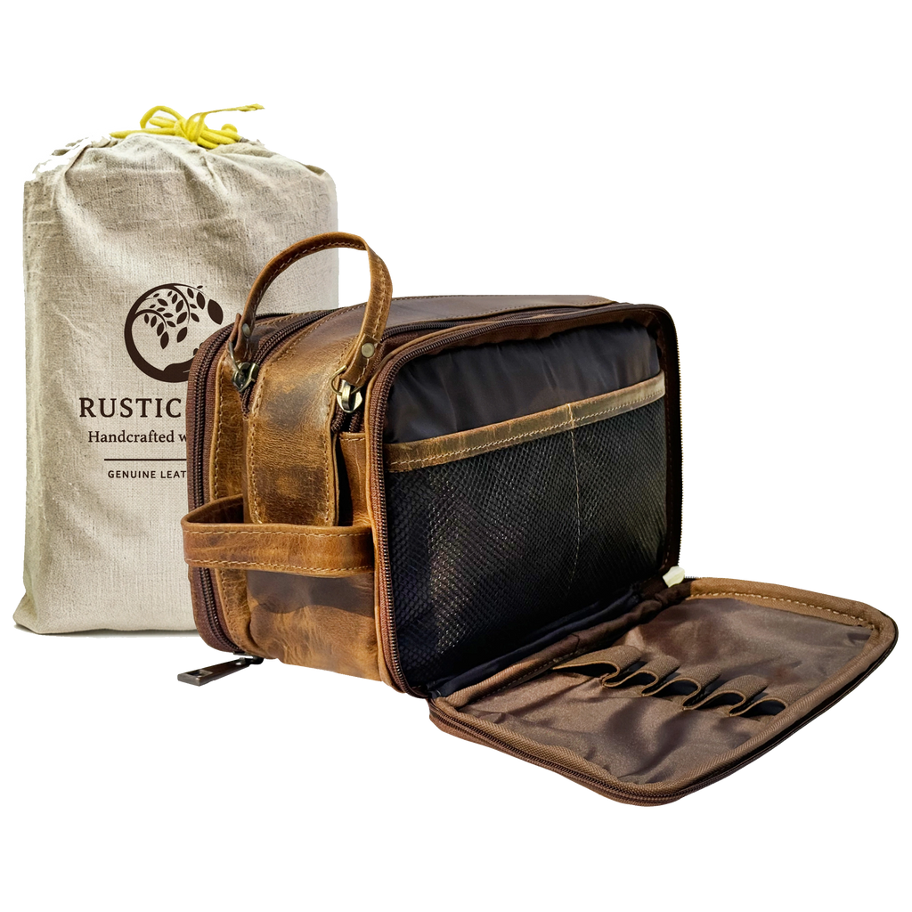 dopp veneto travel toiletry bag Wren Leather Toiletry Bag for Women Men By Rustic Town