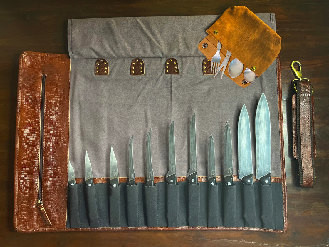 Leather Knife roll