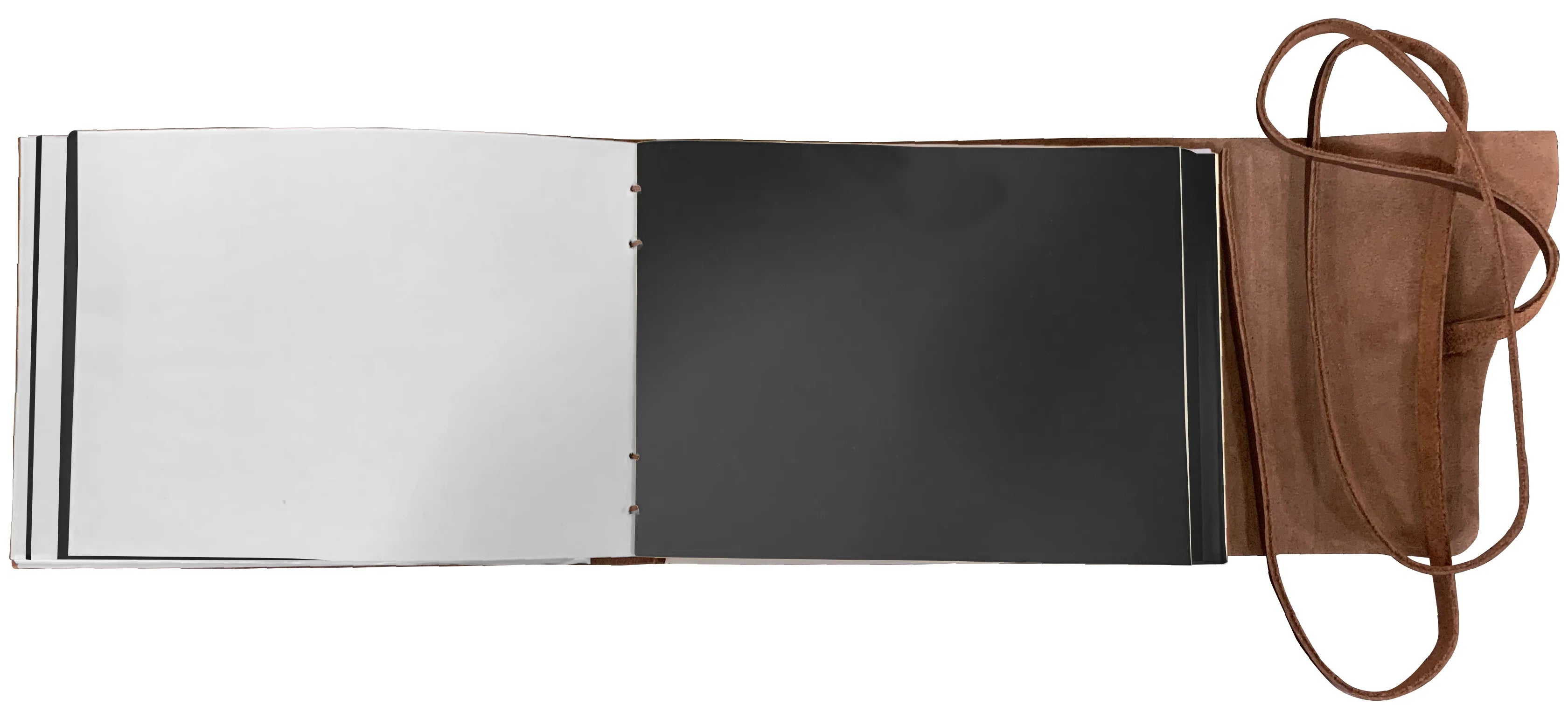 leather photo album