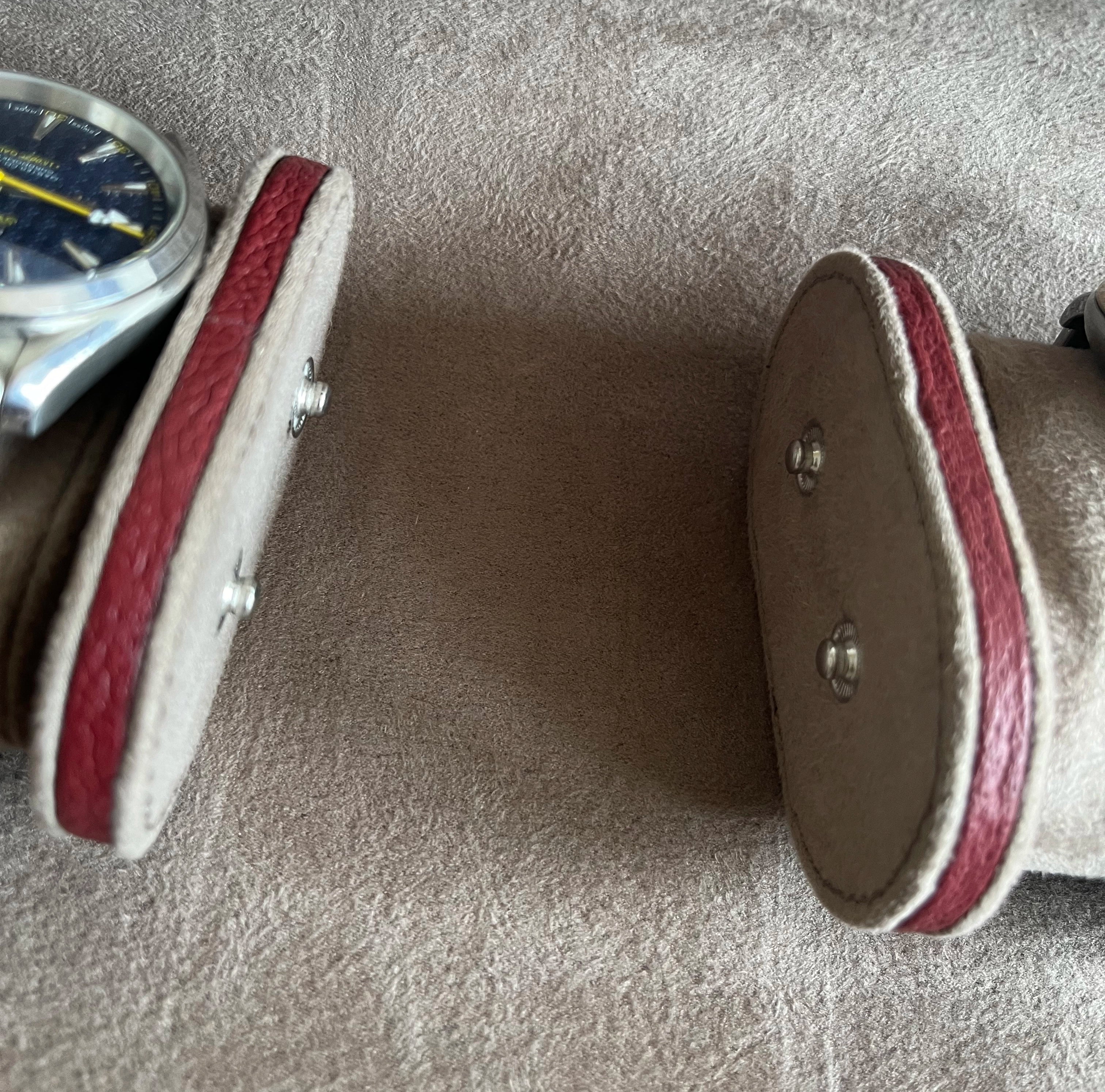 leather watch holder