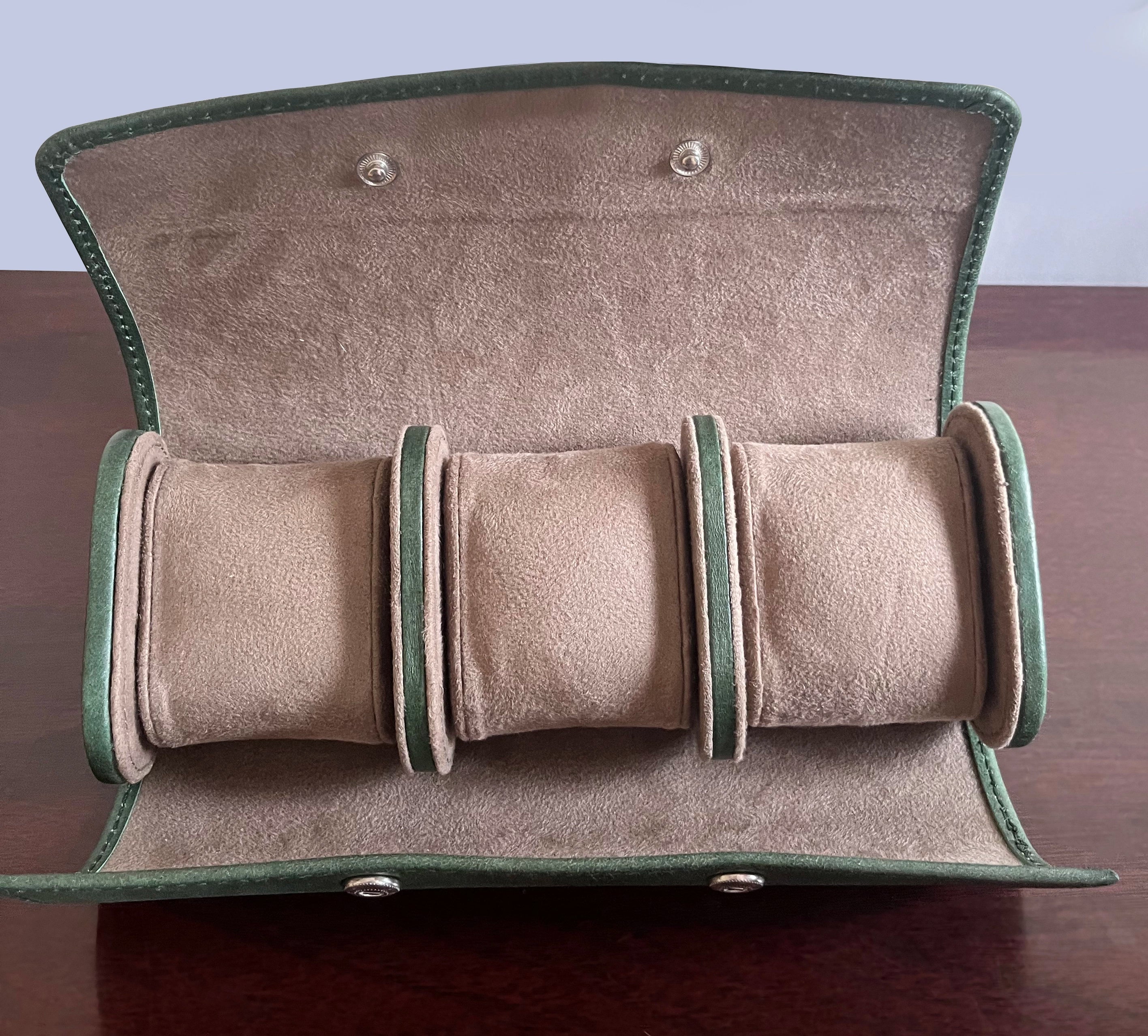 leather watch holder