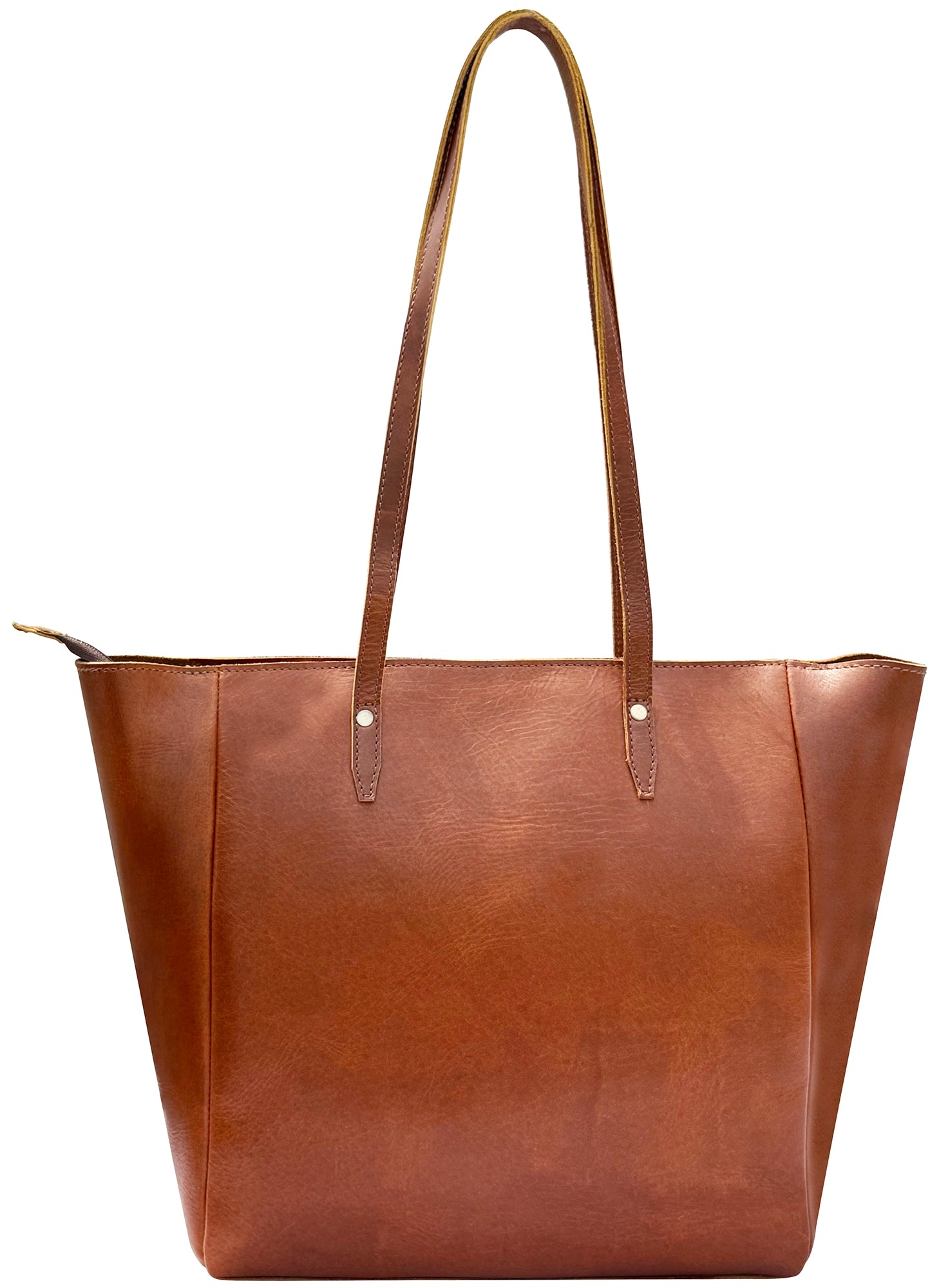 Leather Tote Bag for Women - Timeless Shoulder Handbag