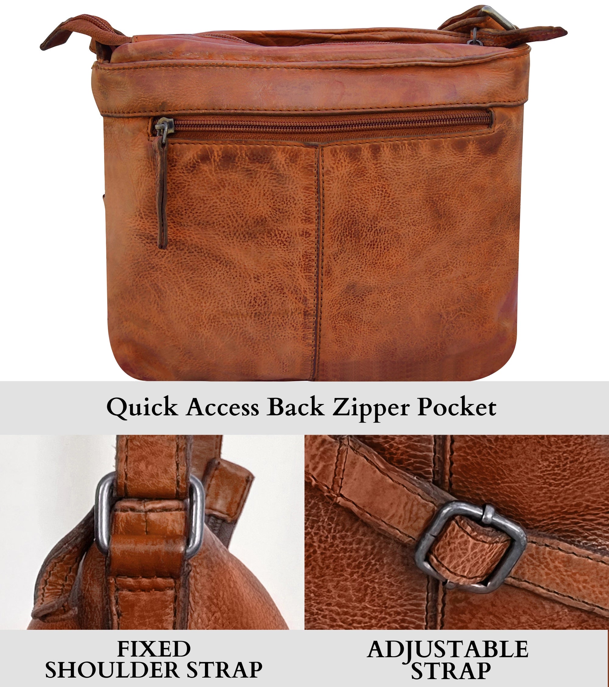 womens leather crossbody bags