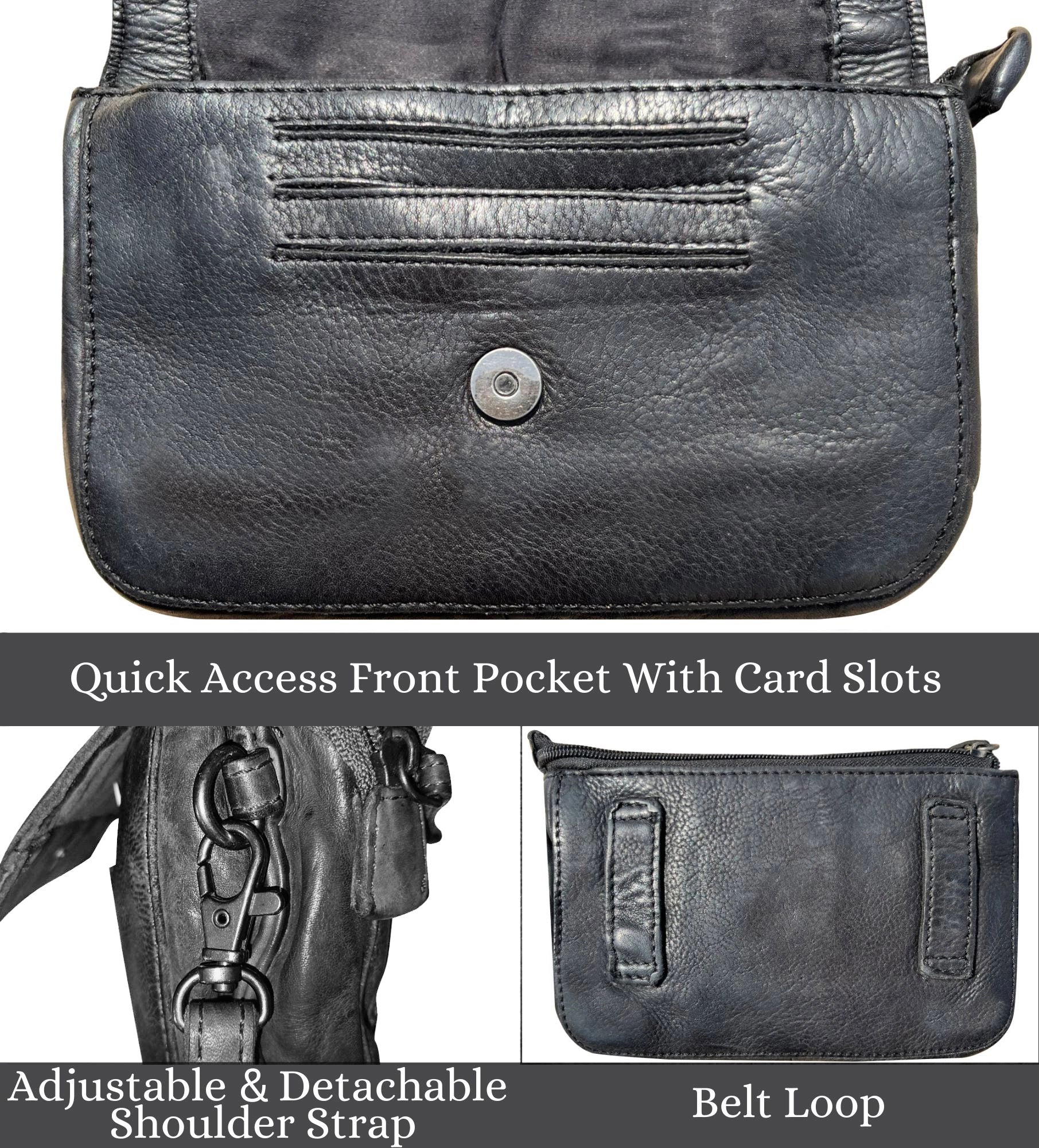 womens leather crossbody bag