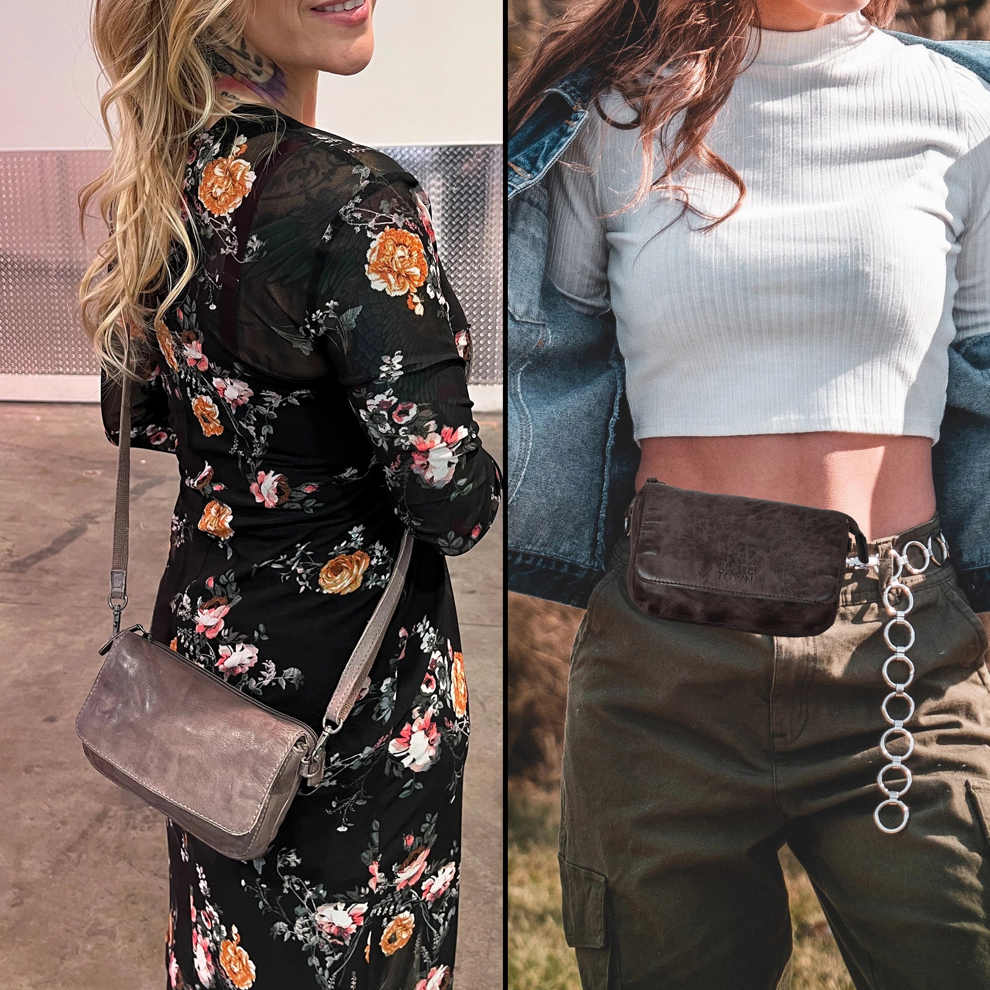 womens leather crossbody bags