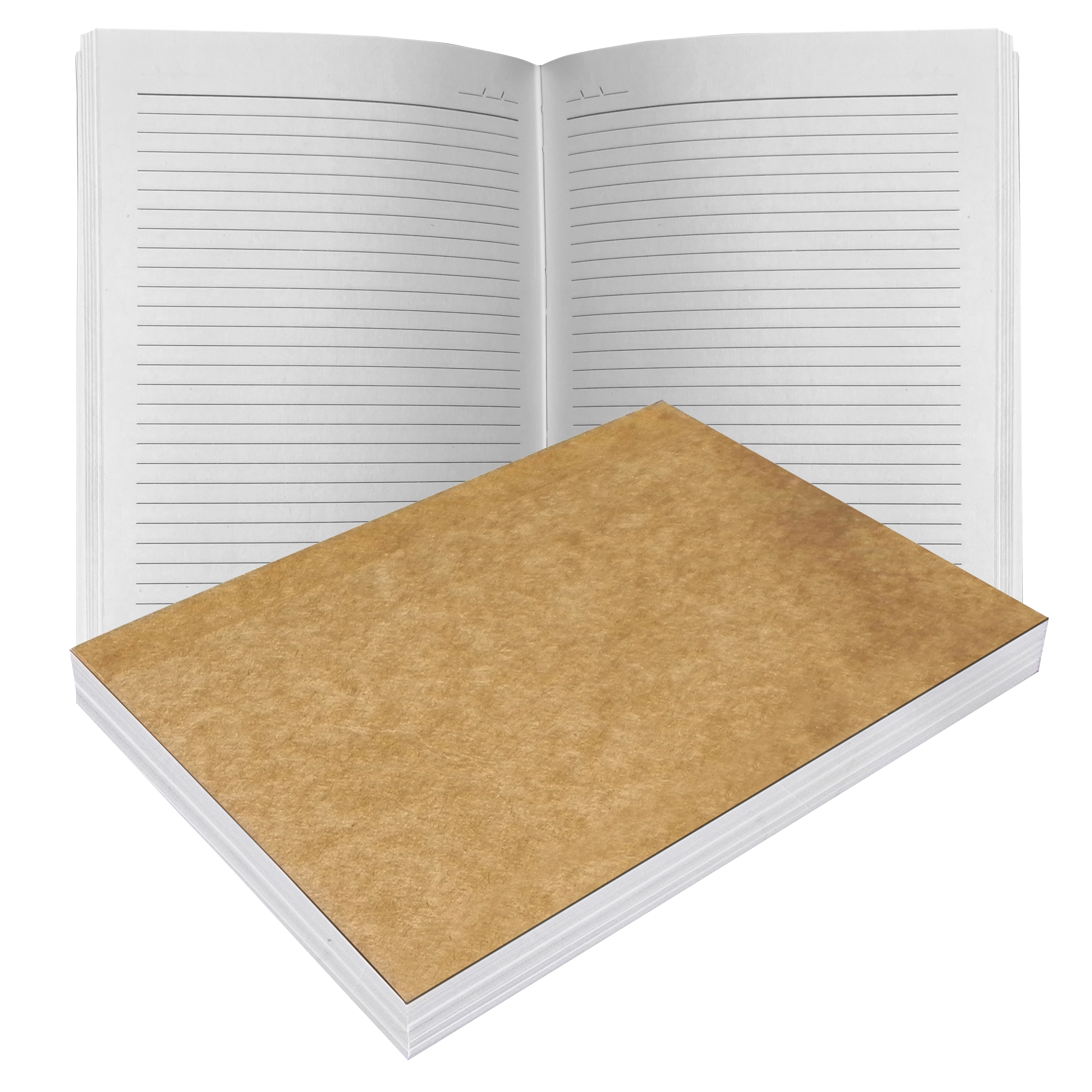 Lined Refills for Refillable Leather Journals (A5, Set of 4)
