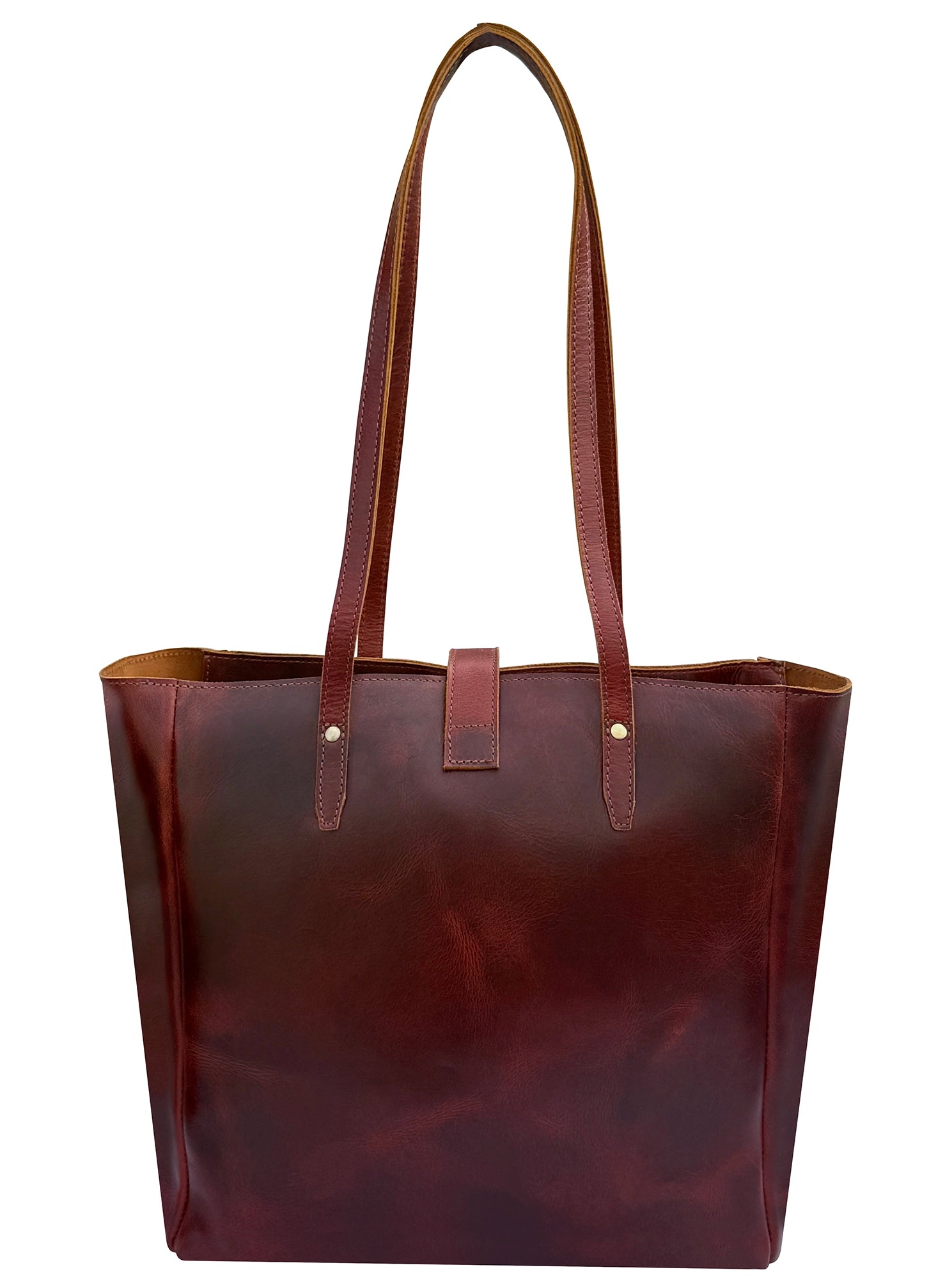 Leather Tote Bag for Women - Classic Shoulder Handbag