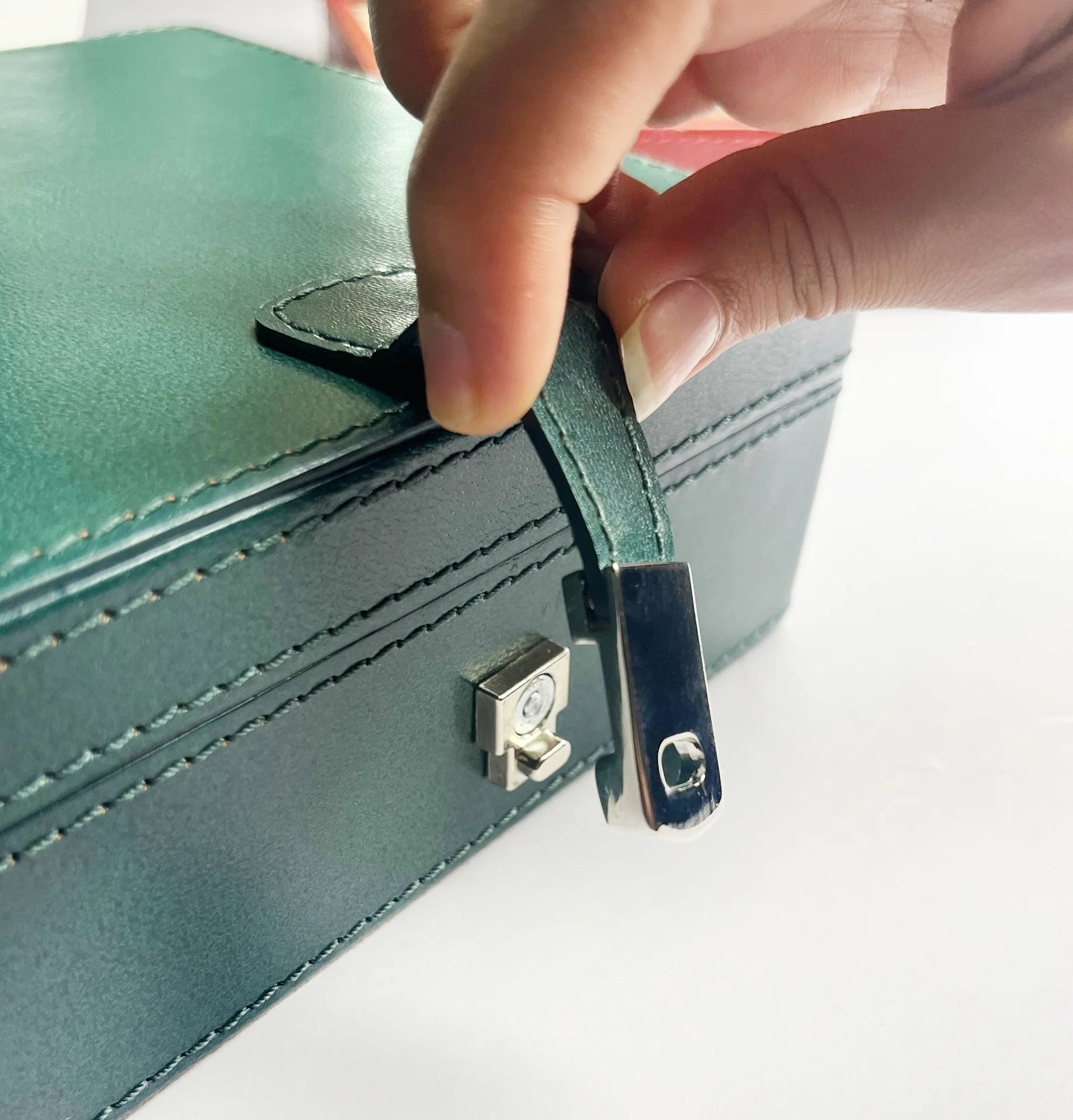 leather jewellery box