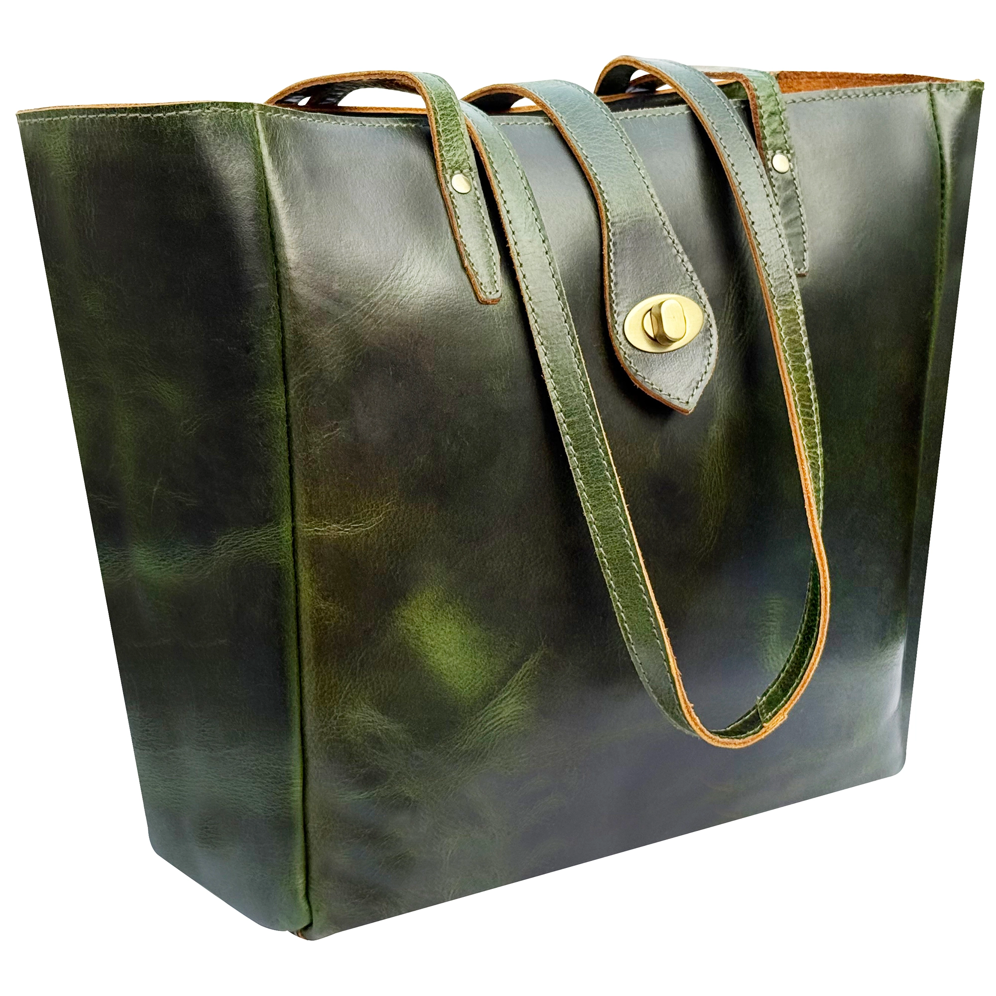 Leather Tote Bag for Women - Classic Shoulder Handbag