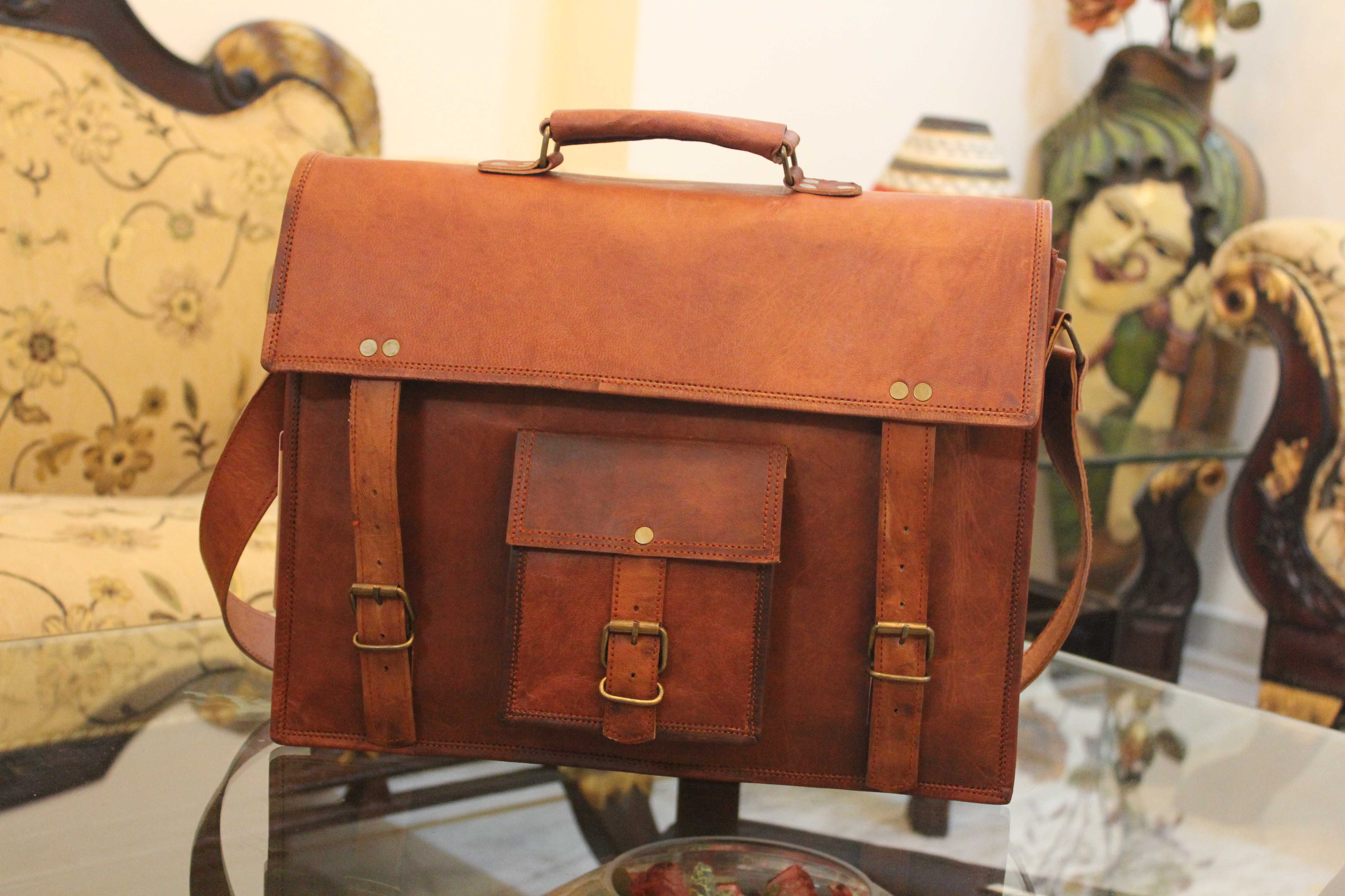 Leather Satchel