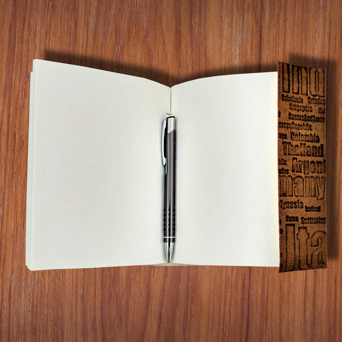 Handmade Full-Grain Leather Journal Diary Notebook
