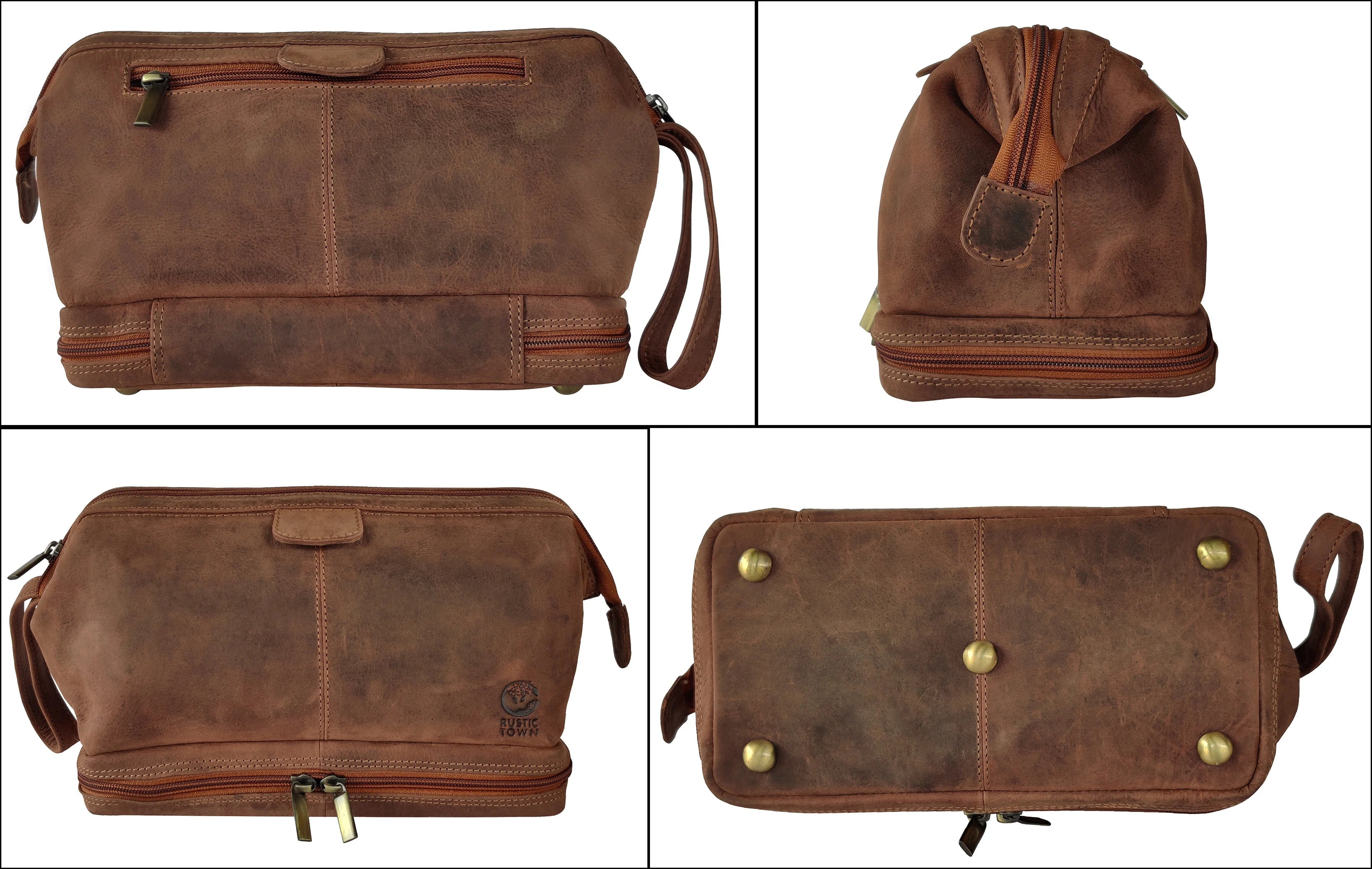 Leather Toiletry Bag