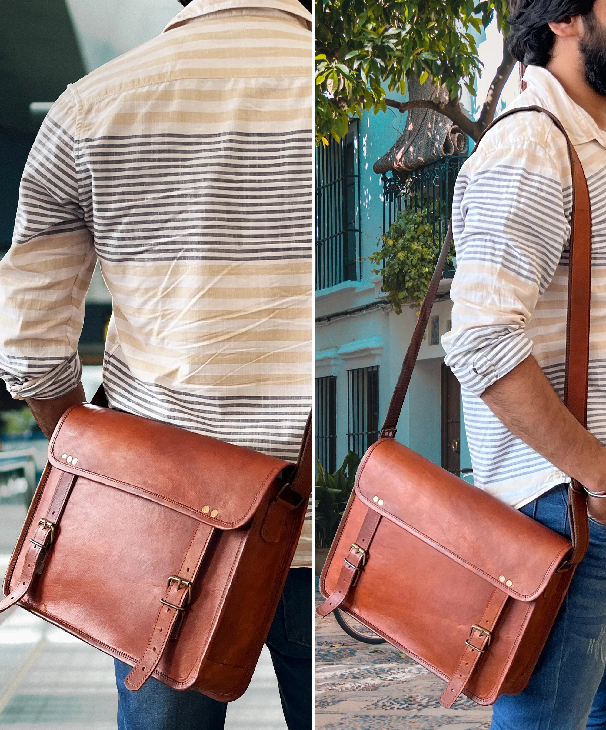 Leather Laptop bag