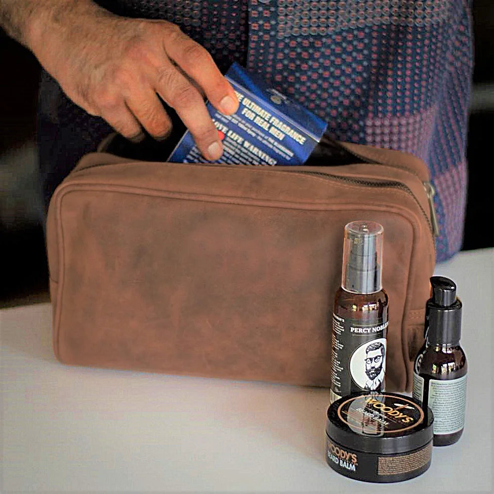Leather Dopp Kit