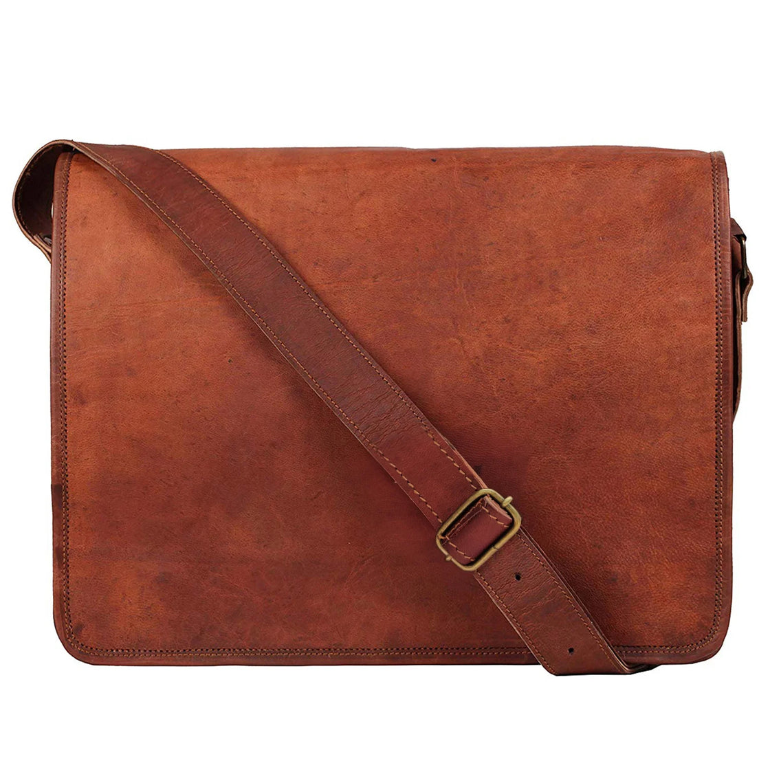 Leather Messenger Bag