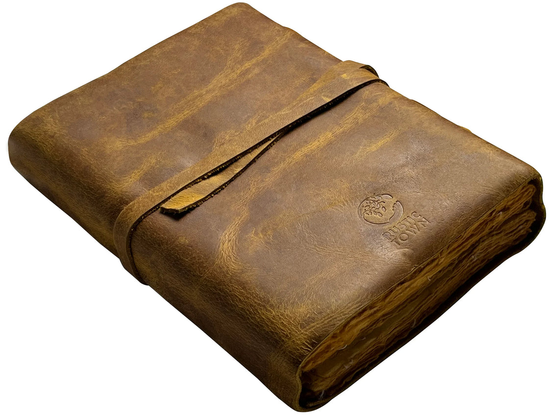 Rustic Town Leather Journal