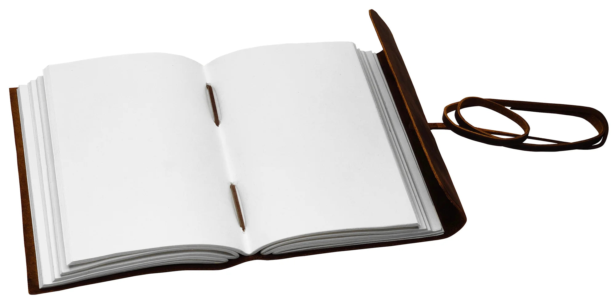 Leather refillable journal