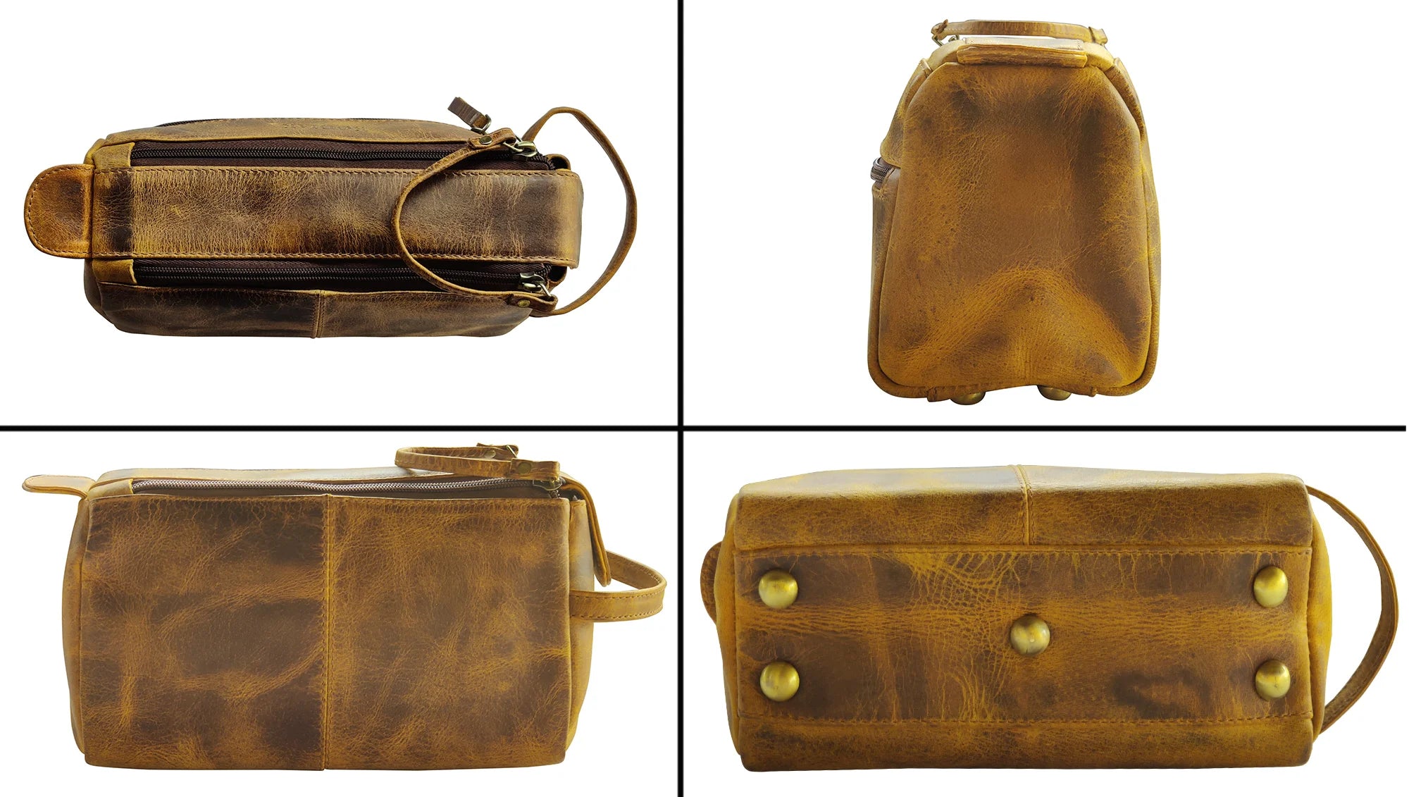 Leather Toiletry Bag
