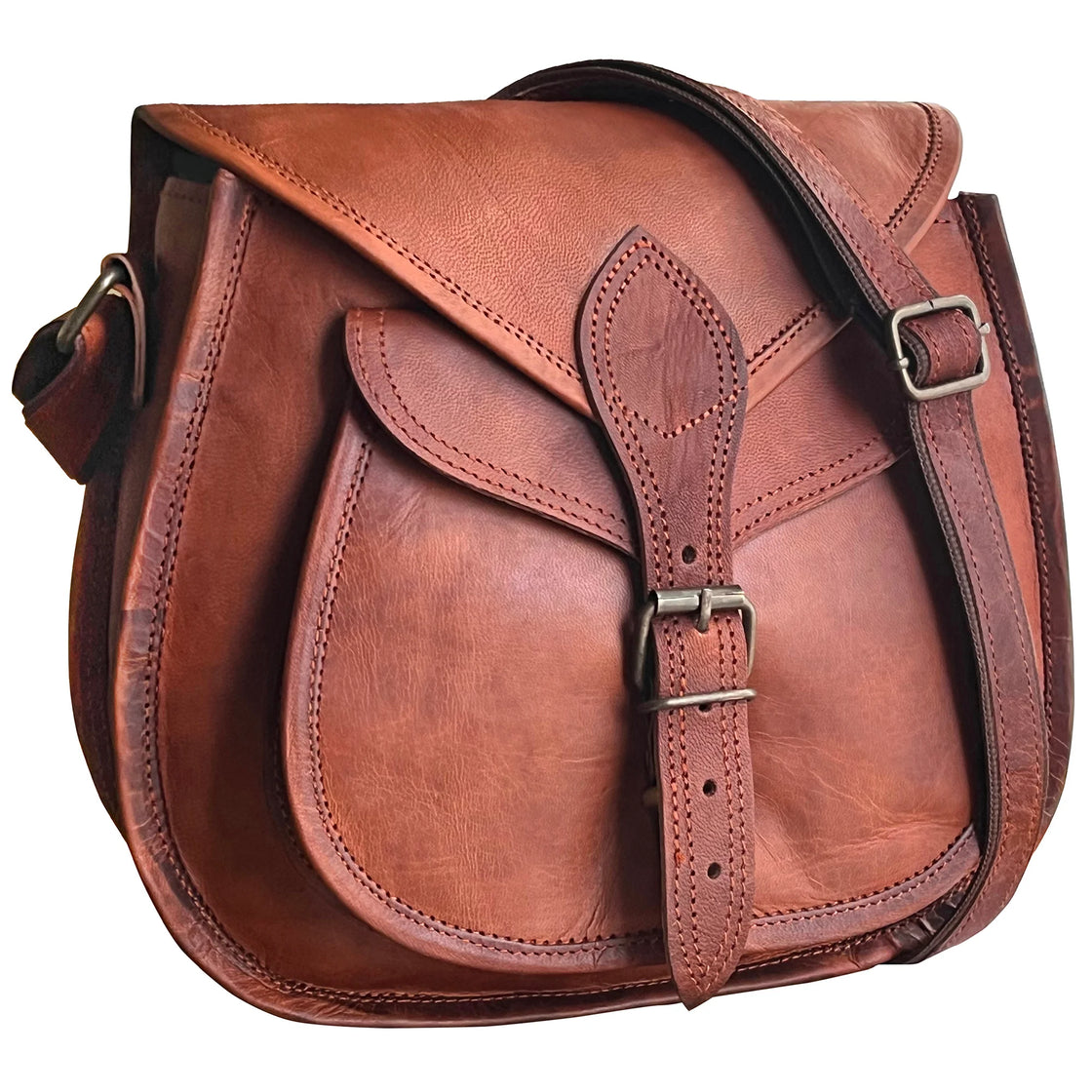 leather western purse