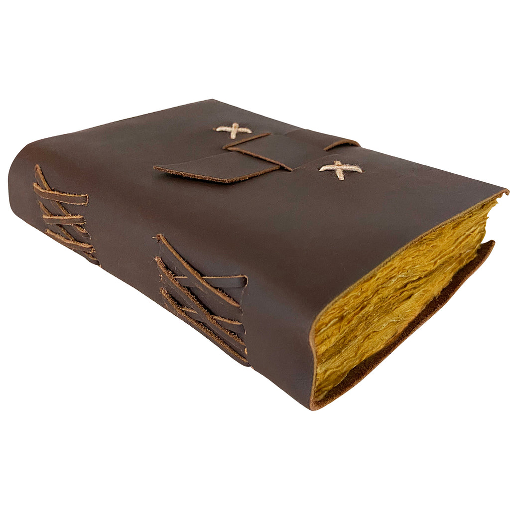 LAKECITY LEATHER CRAFT Moon Leather Journal Handmade Vintage Paper LAKECITY LEATHER CRAFT Moon Leather Journal Handmade Vintage Paper