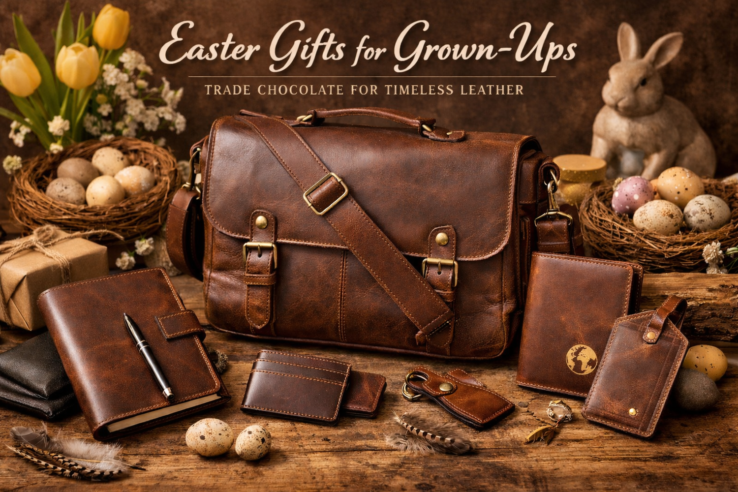 Skip the Chocolate. Give a Leather Gift That Lasts Forever