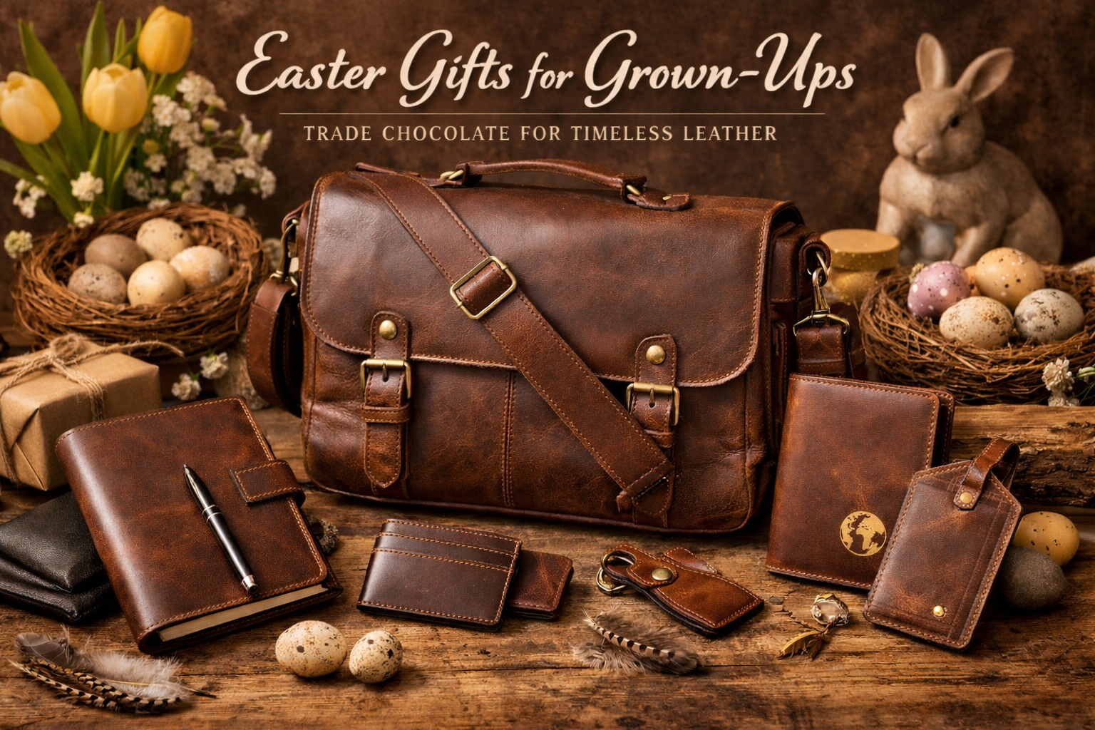 Skip the Chocolate. Give a Leather Gift That Lasts Forever