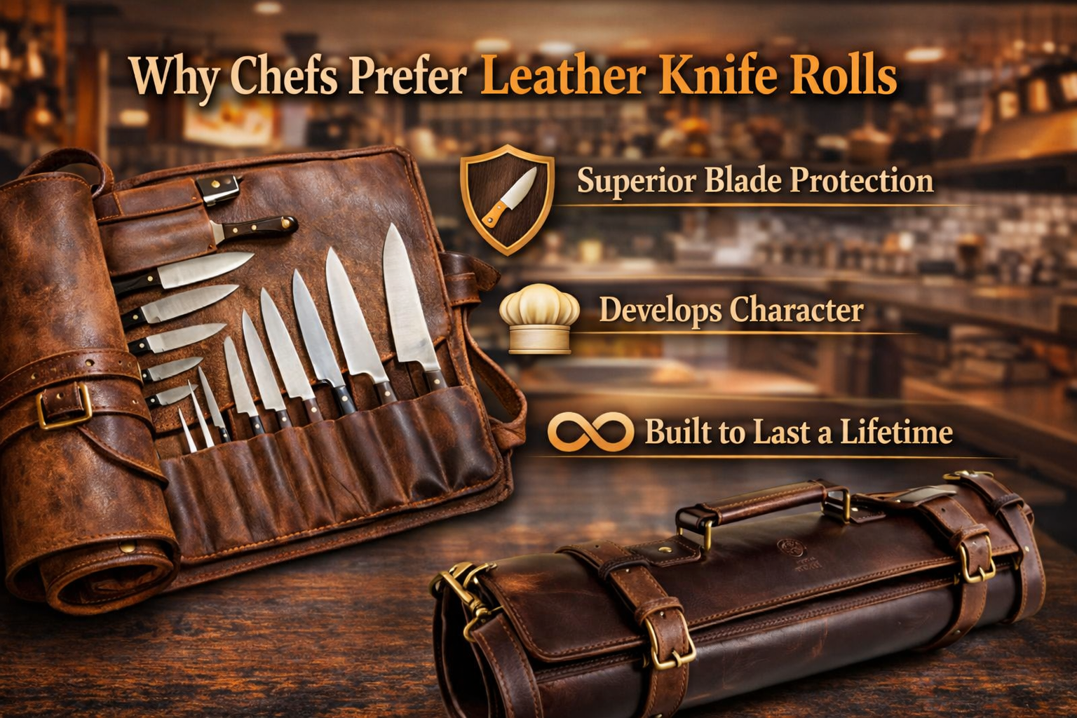 Leather Knife Rolls