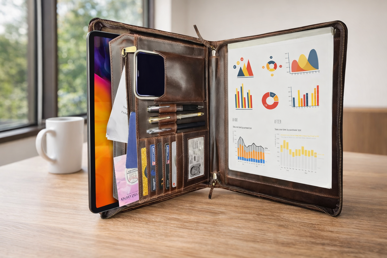 Business Leather Portfolio