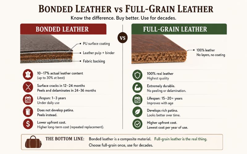 Full Grain Leather Bags