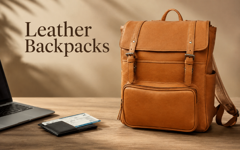 Leather BackPacks