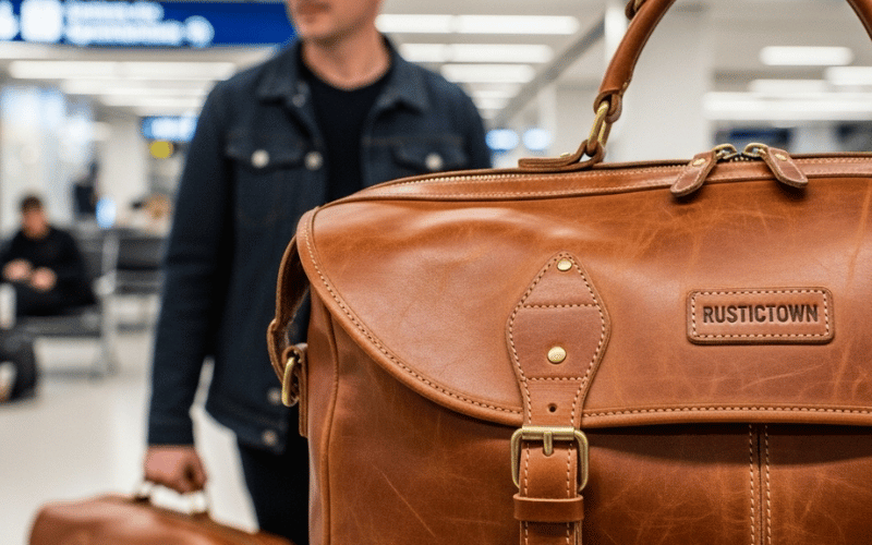 Leather Travel Bag