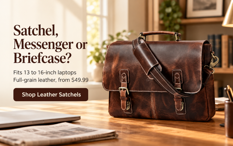 Satchel, Messenger or BriefCase?