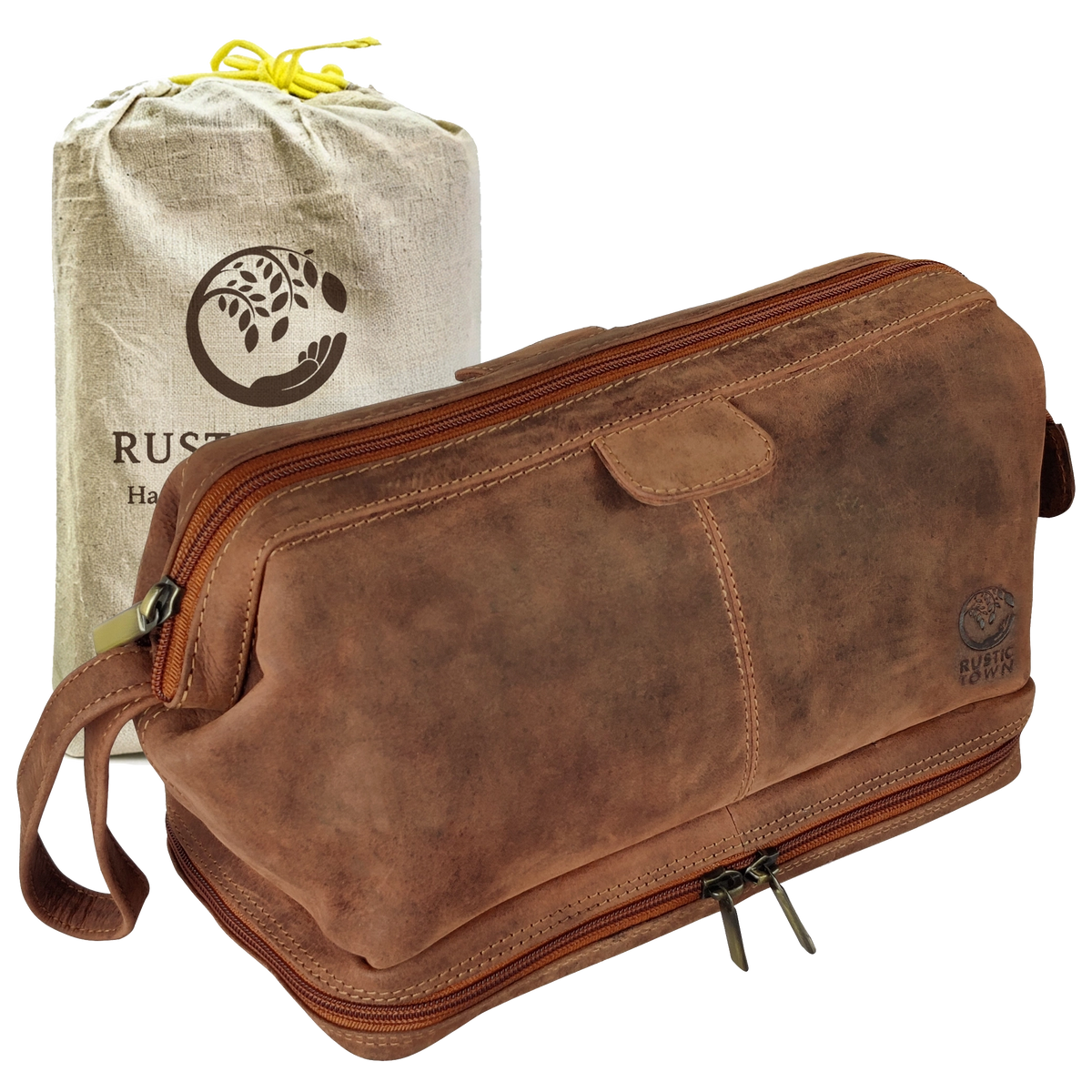 buy travel toiletry bag Leather Toiletry Bag for Travel
