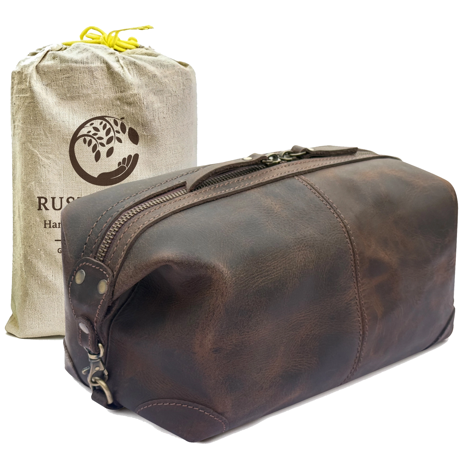 Avery Leather Toiletry Bag