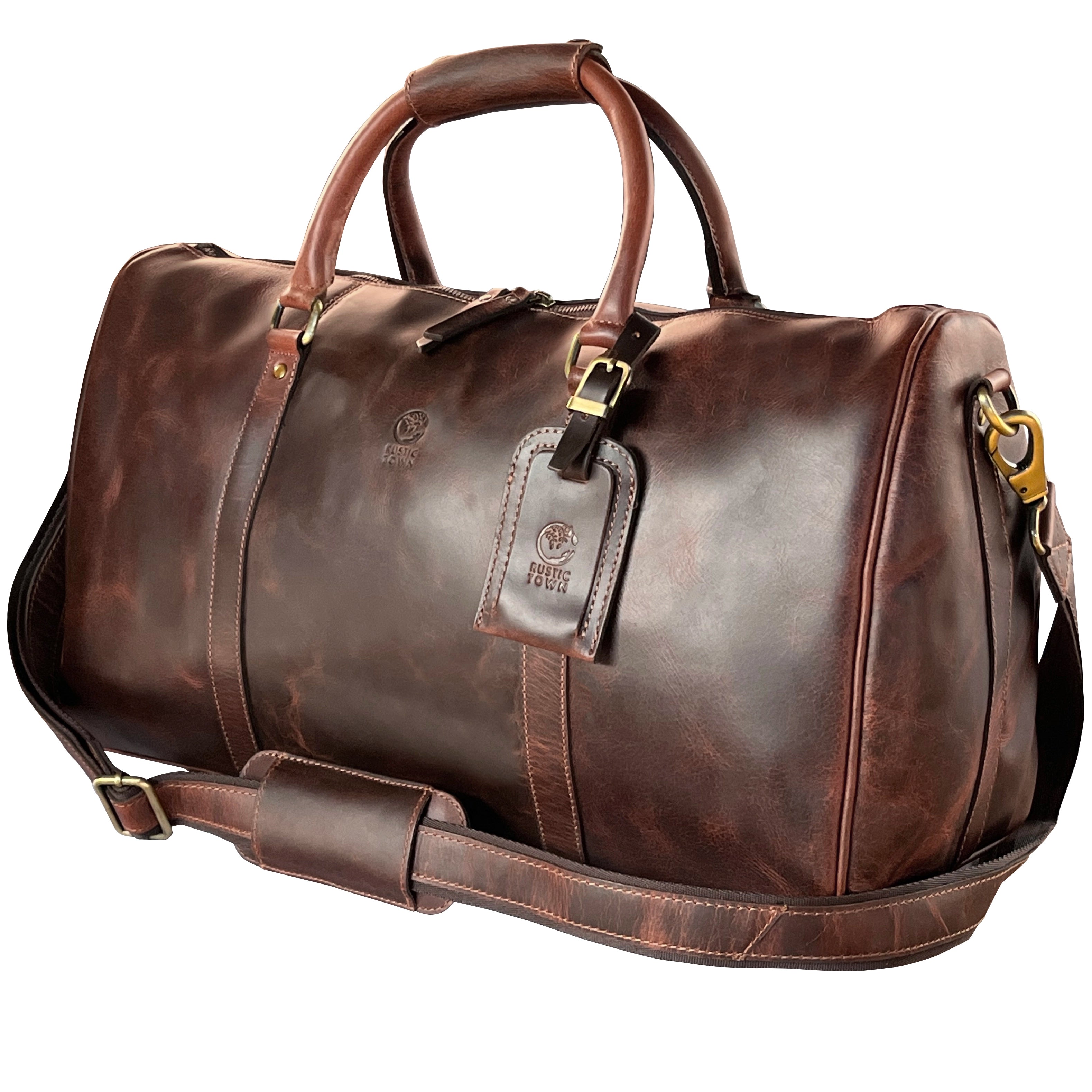Nando Adventure Duffle Bag (Walnut Brown)